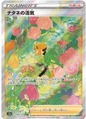 Carte Pokémon japonaise Vitalité de Flo SAR 243/172 s12a VSTAR Universe